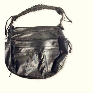 Large leather shoulder Bag